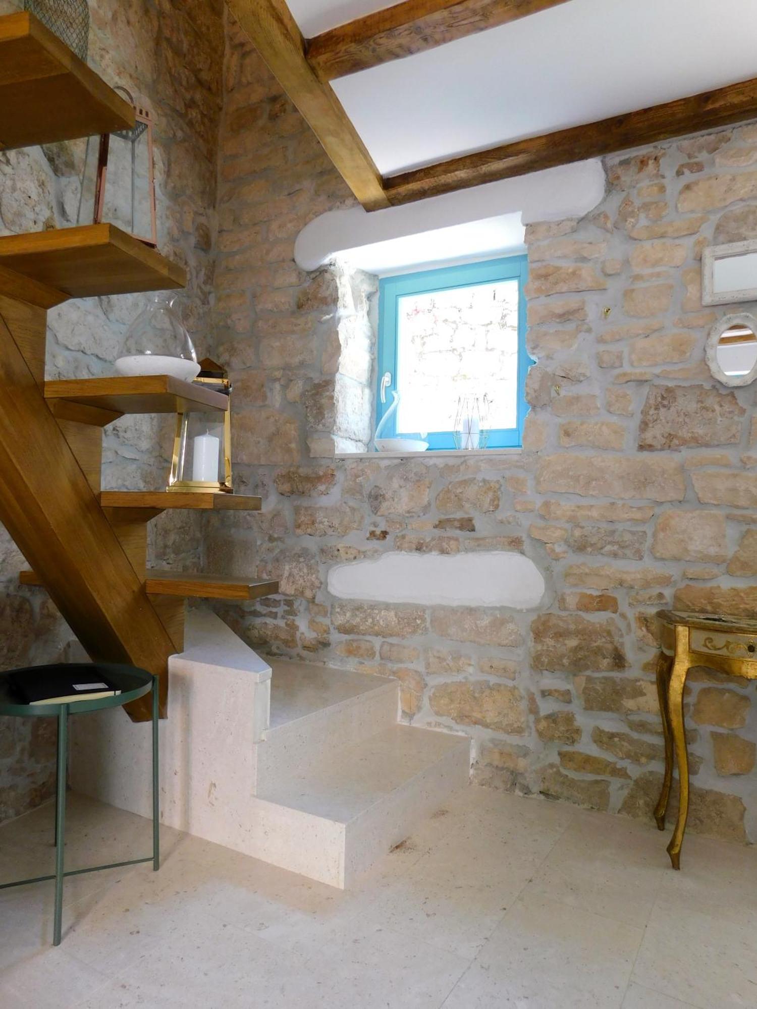 Bezauberndes Steinhaus Mit Garten In Der Altstadt Von Rovinj Kültér fotó