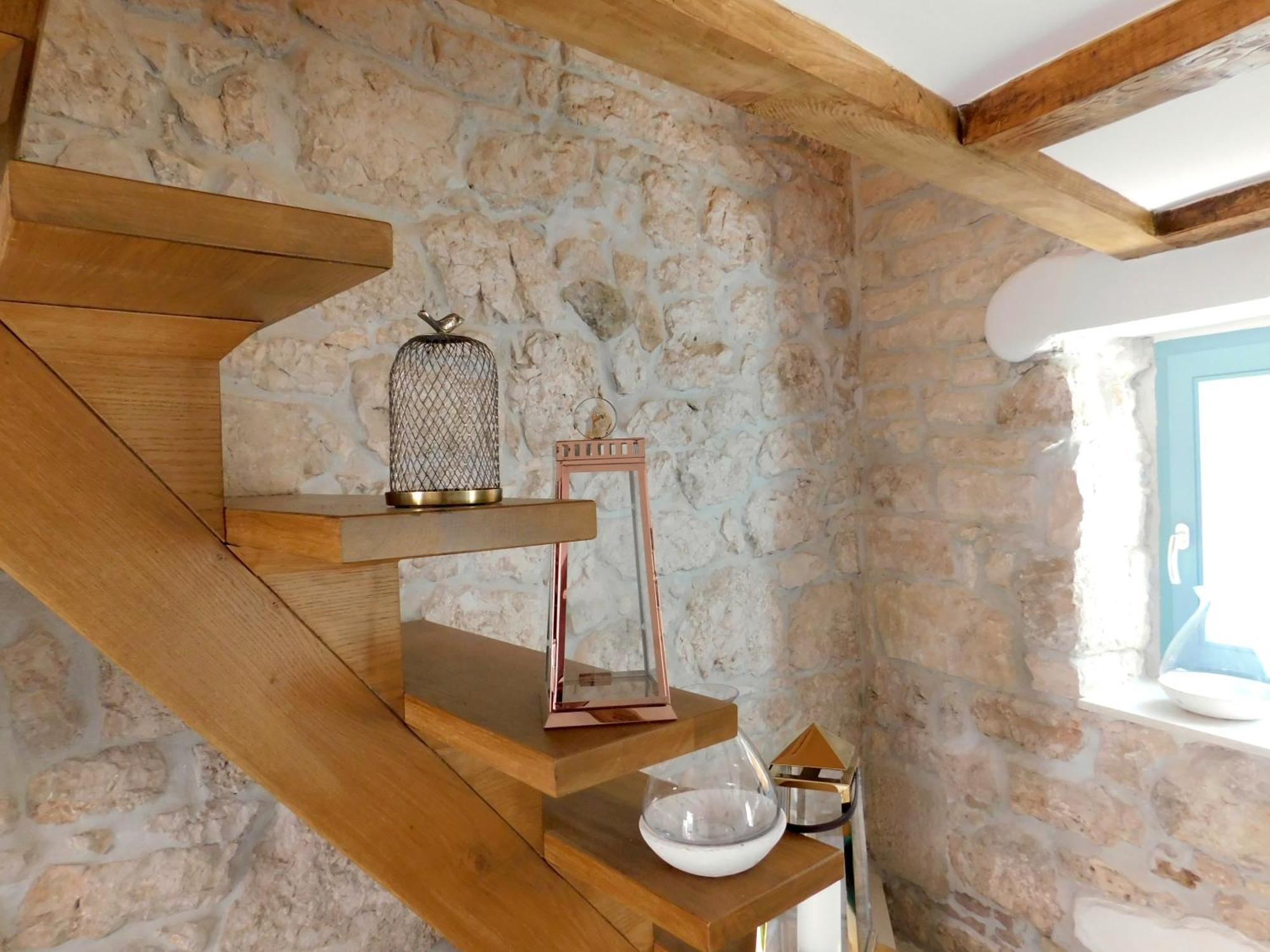 Bezauberndes Steinhaus Mit Garten In Der Altstadt Von Rovinj Kültér fotó