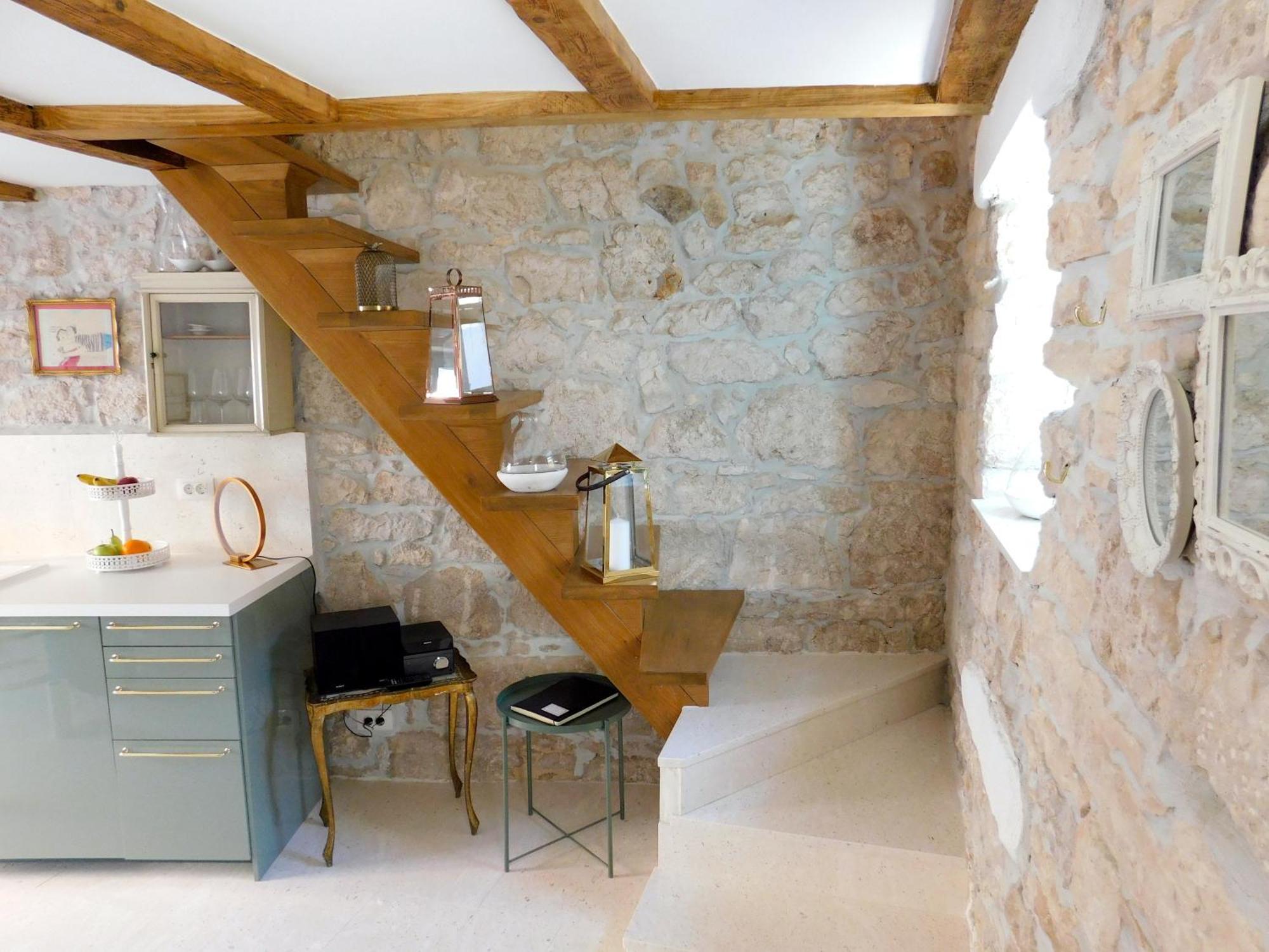 Bezauberndes Steinhaus Mit Garten In Der Altstadt Von Rovinj Kültér fotó