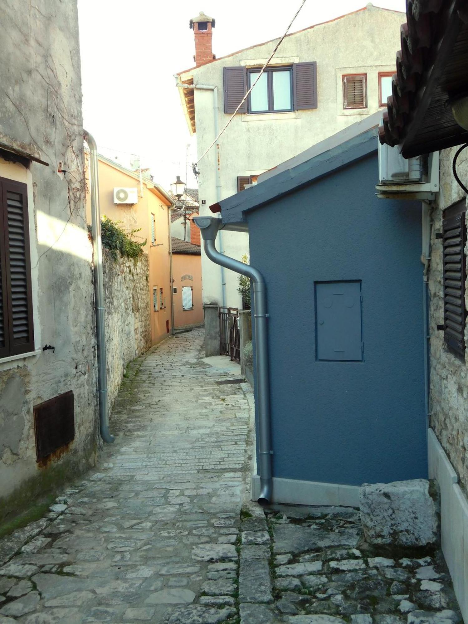 Bezauberndes Steinhaus Mit Garten In Der Altstadt Von Rovinj Kültér fotó
